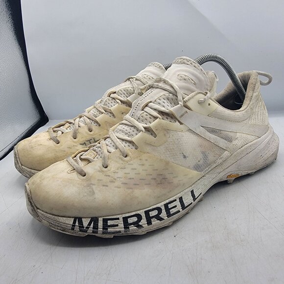 Merrell MTL MQM Mens 11 White Shoes Running Trail Hiking Sneakers Vibram J004223 - Picture 4 of 13